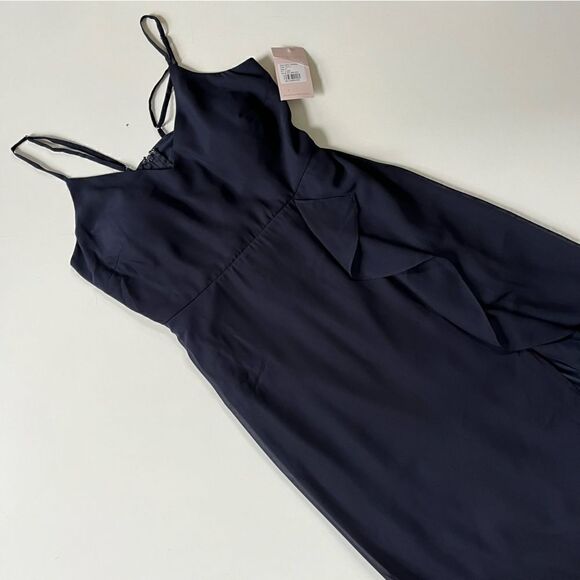Birdy Grey NWT Theresa Dress Navy Medium - Picture 9 of 9